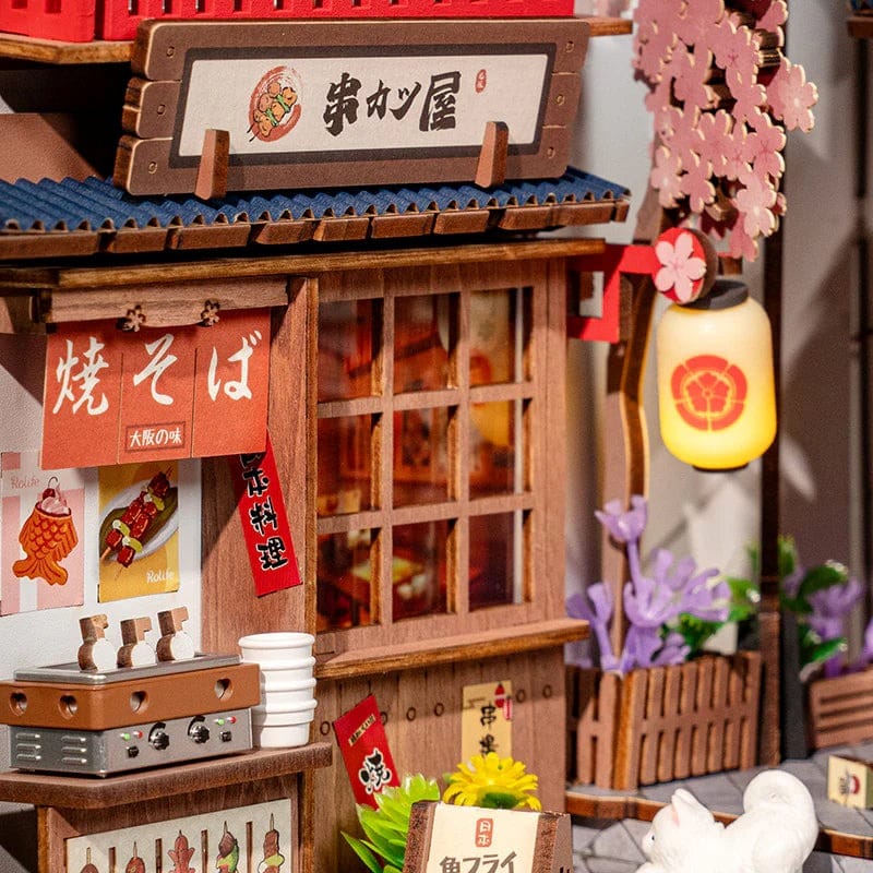 DIY BookNook Ruelle des vins sakura PASSE-TEMPS - Bricolages