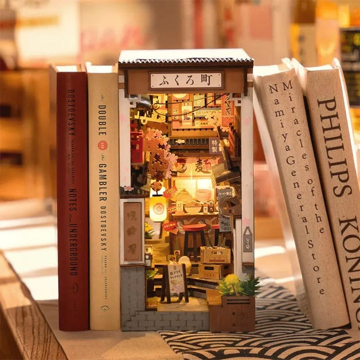 DIY BookNook Ruelle des vins sakura PASSE-TEMPS - Bricolages