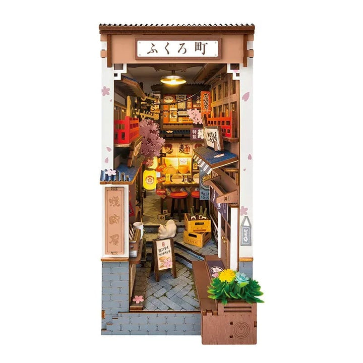 DIY BookNook Ruelle des vins sakura PASSE-TEMPS - Bricolages