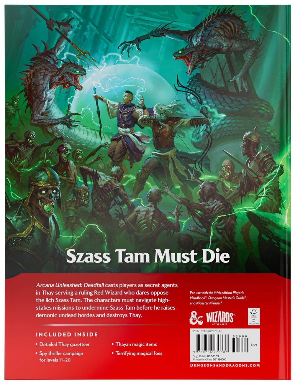 DND RPG Arcana Unleashed Deadfall (EN) JEUX - Dés et jeux de rôles - Livres