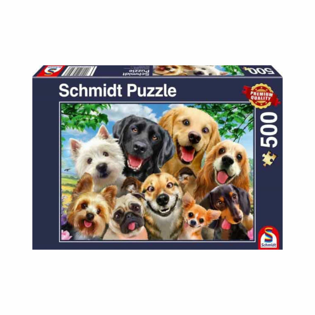 Dog Selfie (500 pcs) CASSE-TÊTE - 400 - 550 morceaux