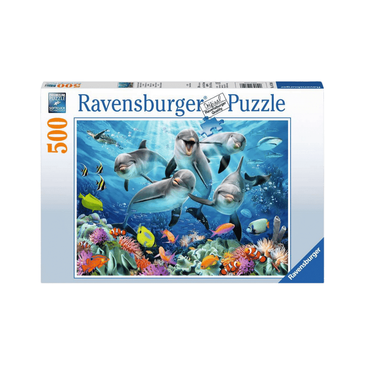 Dolphins in the Coral Reef (500 pc) CASSE-TÊTE - 400 - 550 morceaux