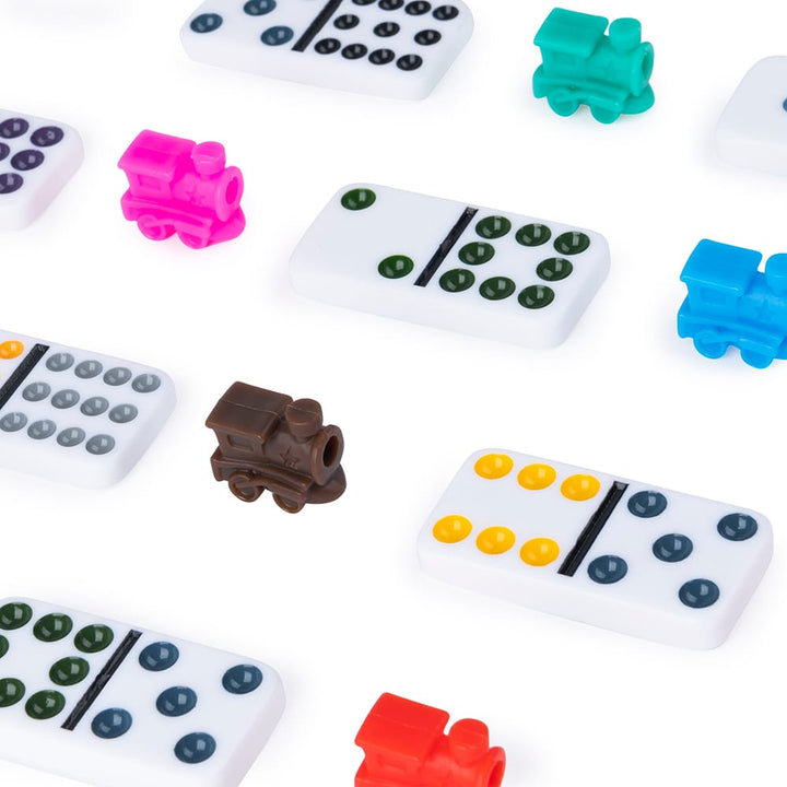 Dominos Double 12 dans une boîte en métal (ML) JEUX - Classiques