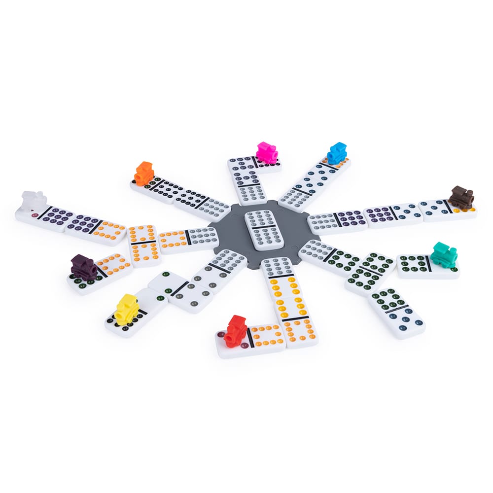 Dominos Double 12 dans une boîte en métal (ML) JEUX - Classiques