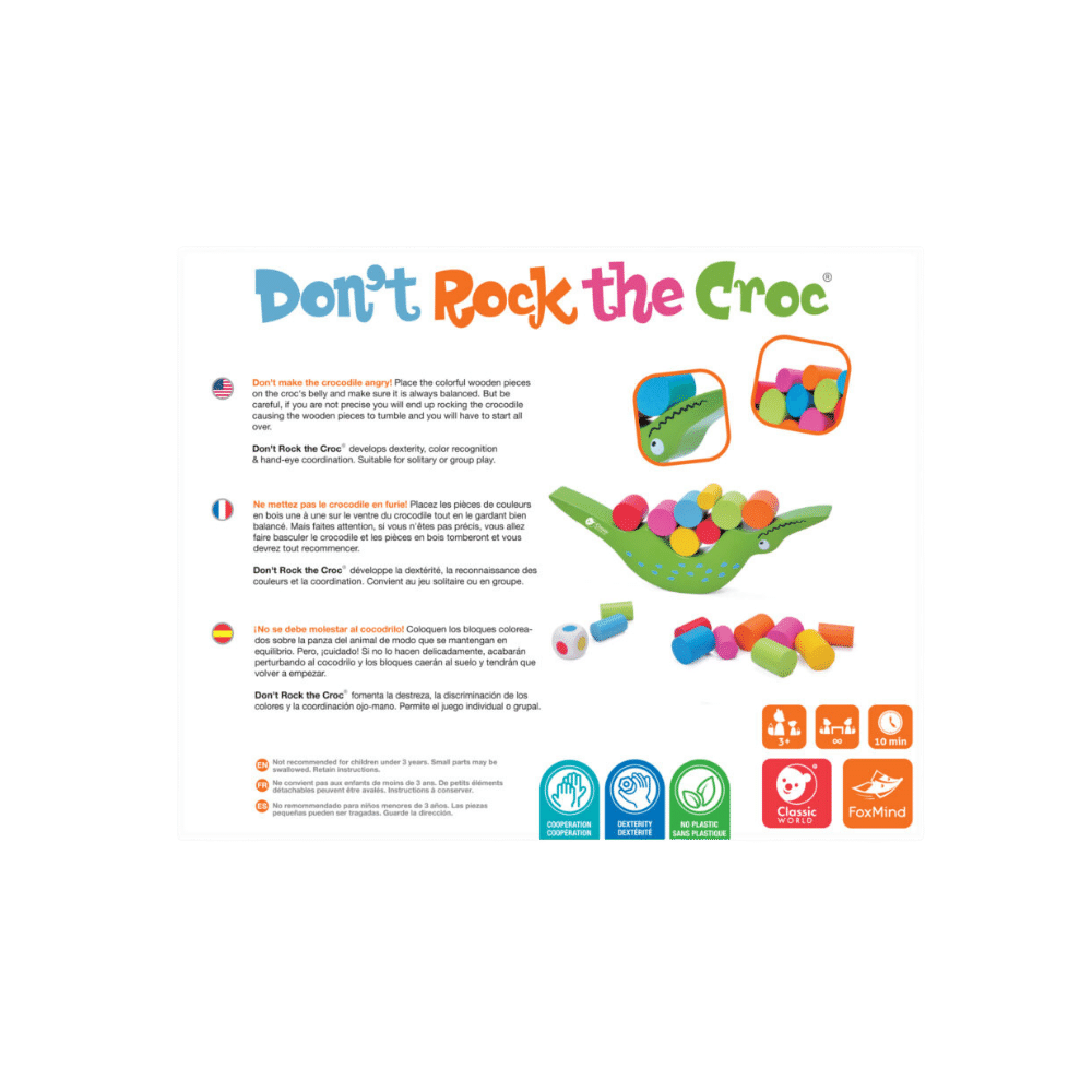 Don't Rock the Croc (ML) JEUX - Enfants - Enfants 3 ans +