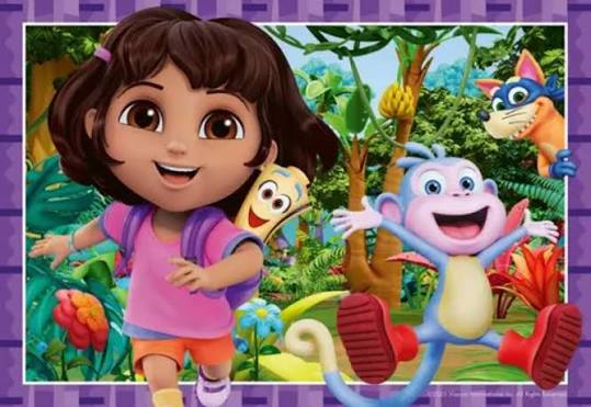 Dora the Explorer (2x12pcs) CASSE-TÊTE - 2 - 24 morceaux