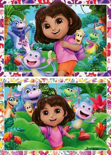 Dora the Explorer (2x24pcs) CASSE-TÊTE - 2 - 24 morceaux