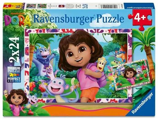Dora the Explorer (2x24pcs) CASSE-TÊTE - 2 - 24 morceaux