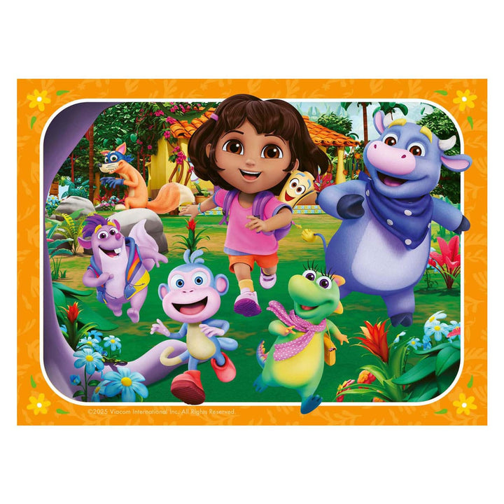 Dora the Explorer 4-in-box (12/16/20/24pcs) CASSE-TÊTE - 2 - 24 morceaux