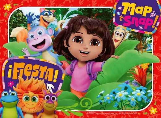 Dora the Explorer 4-in-box (12/16/20/24pcs) CASSE-TÊTE - 2 - 24 morceaux