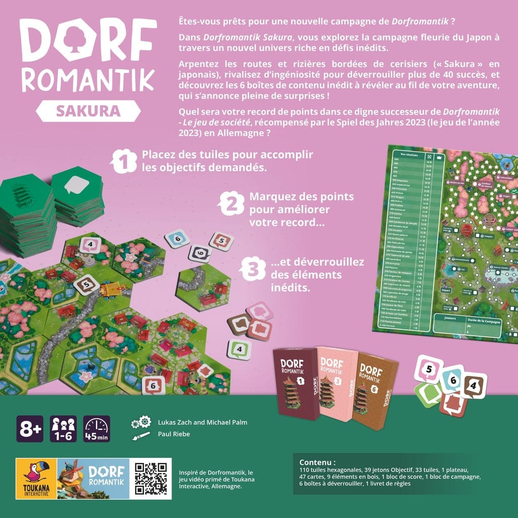 Dorfromantik: Sakura (FR) JEUX - Coopératifs