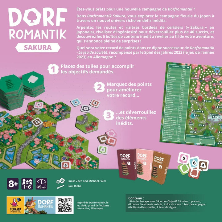 Dorfromantik: Sakura (FR) JEUX - Coopératifs