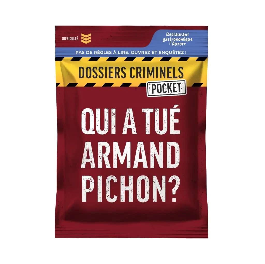 Dossiers Criminels Pocket : Qui a tué Armand Pichon? (FR) JEUX - Détective & évasion