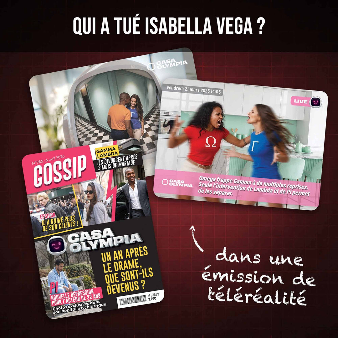 Dossiers Criminels Pocket : Qui a tué Isabella Vega? (FR) JEUX - Détective &amp; évasion
