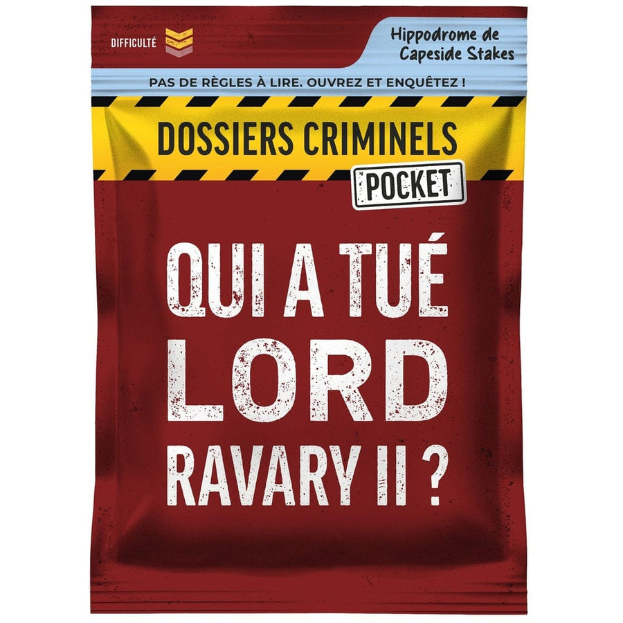 Dossiers Criminels Pocket: Qui a Tué Lord Ravary II? (FR) JEUX - Détective & évasion