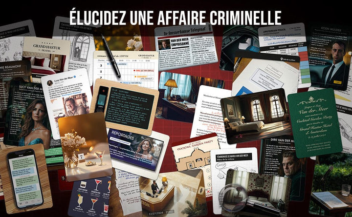 Dossiers Criminels: Pocket - Qui a tué Meredith Carter? (FR) JEUX - Détective & évasion
