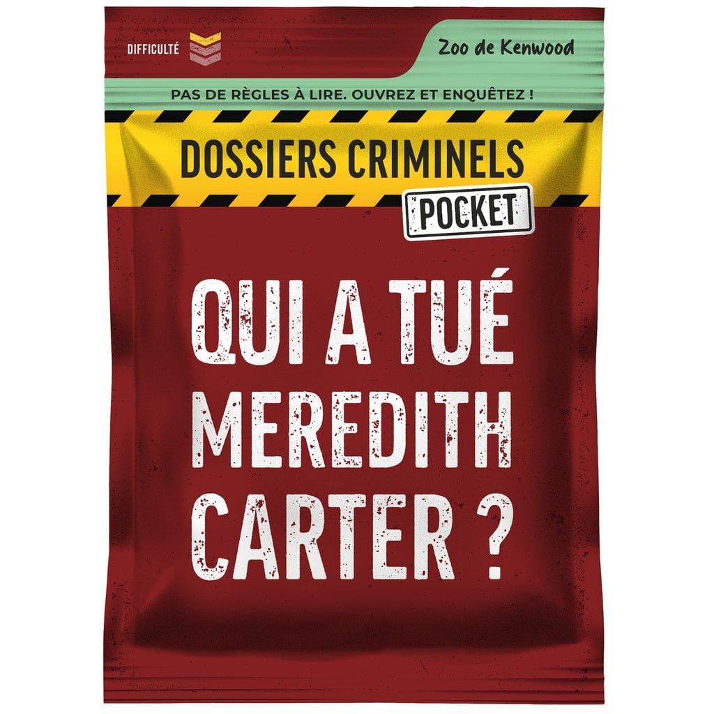 Dossiers Criminels: Pocket - Qui a tué Meredith Carter? (FR) JEUX - Détective & évasion