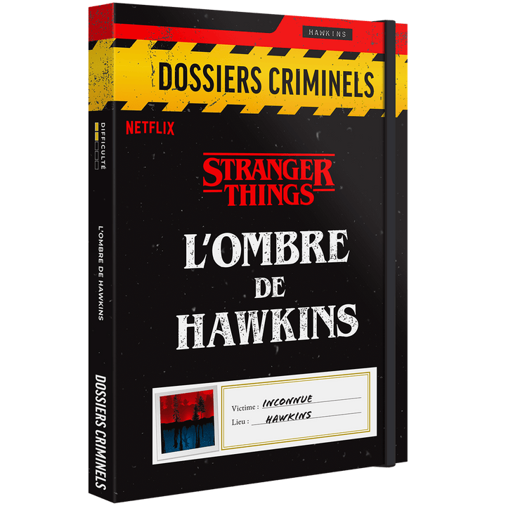 Dossiers Criminels Stranger Things : l'Ombre de Hawkins (FR) JEUX - Détective & évasion