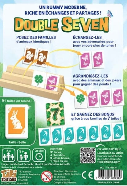 Double Seven (FR) JEUX - Famille