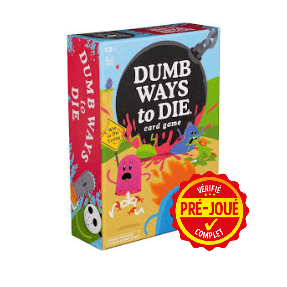 Dumb Ways to Die : card game (pré-joué) (EN) BAZAR - Bazar - Ambiance (party)