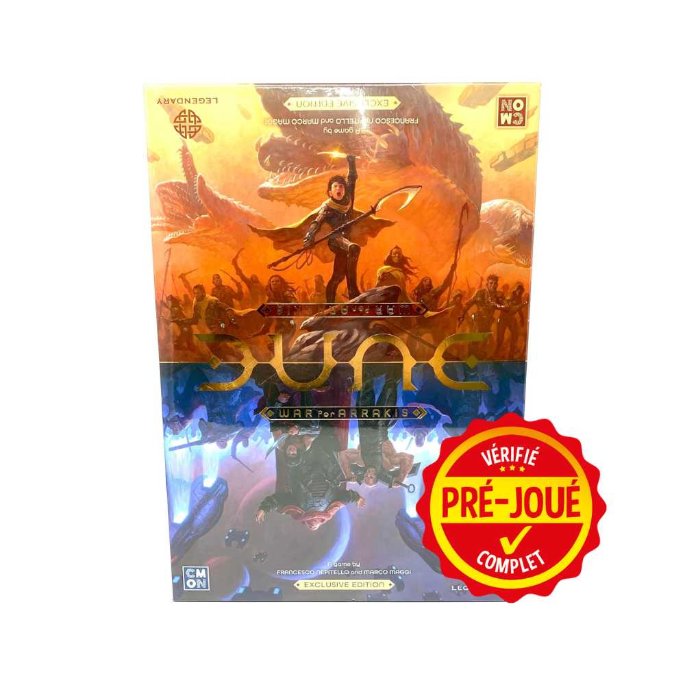 Dune: War for Arrakis - Exlcusive Edition (pré-joué) (EN) BAZAR - Bazar - Stratégie