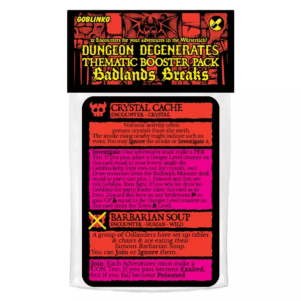 Dungeon Degenerates : Badlands Breaks (EN) JEUX - Stratégie - Stratégie intermédiaire