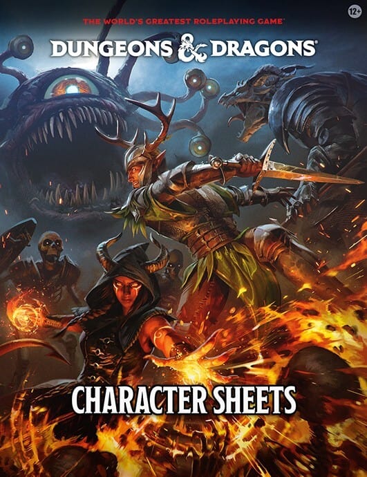 Dungeons & Dragons: 2024 Character Sheets (EN) JEUX - Dés et jeux de rôles - Dongeons & Dragons