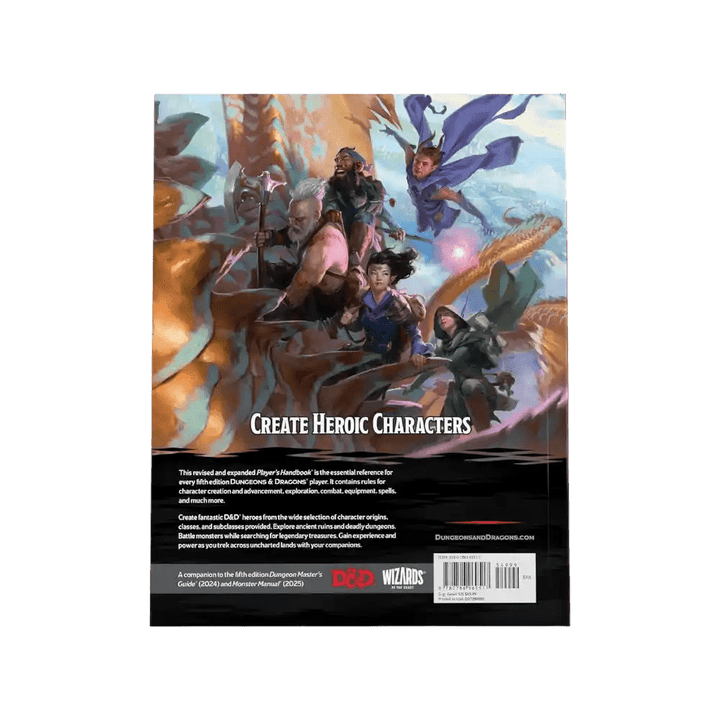Dungeons & Dragons: 2024 Player’s Handbook (EN) JEUX - Dés et jeux de rôles - Dongeons & Dragons