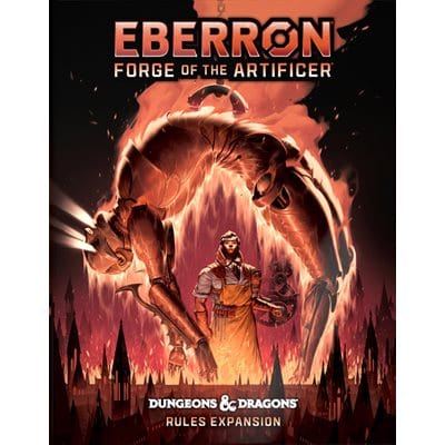 Dungeons &amp; Dragons Eberron: Forge of the Artificer Alt Cover (EN) JEUX - Dés et jeux de rôles - Livres
