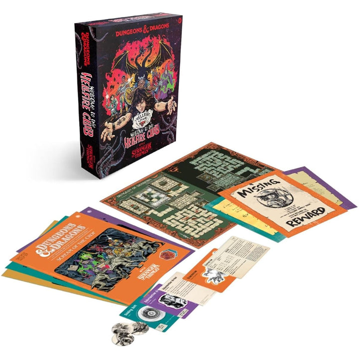 Dungeons & Dragons: Stranger Things: Welcome to the Hellfire Club (EN) JEUX - Dés et jeux de rôles - Dongeons & Dragons