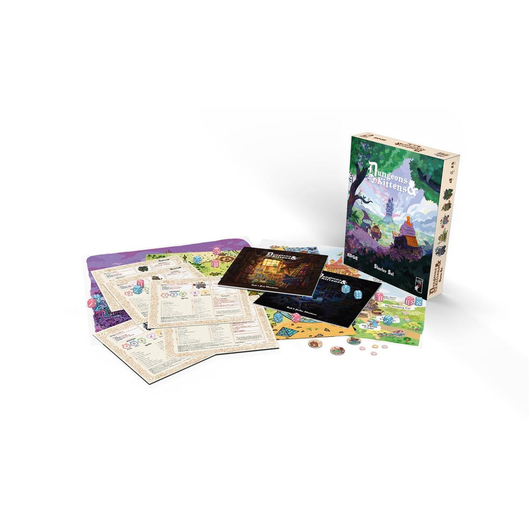Dungeons &amp; Kittens - Starter Set (EN) JEUX - Dés et jeux de rôles
