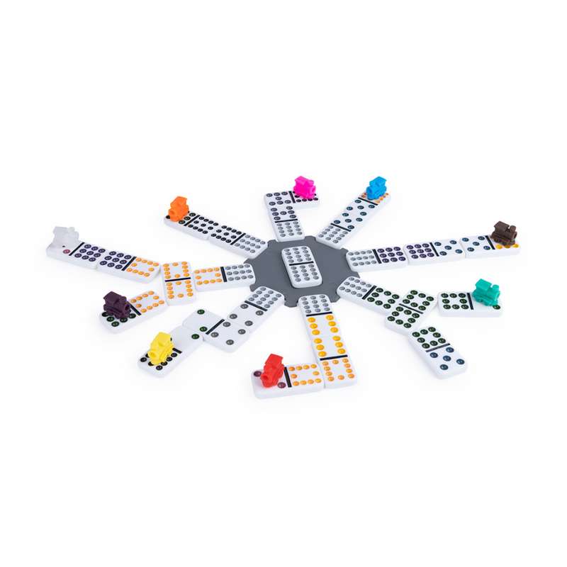 Jeu Dominos Double 12 dans une boîte en métal