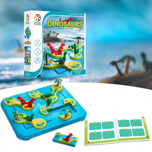 L'archipel des dinosaures, jeu solo Smart Games - Achat en ligne