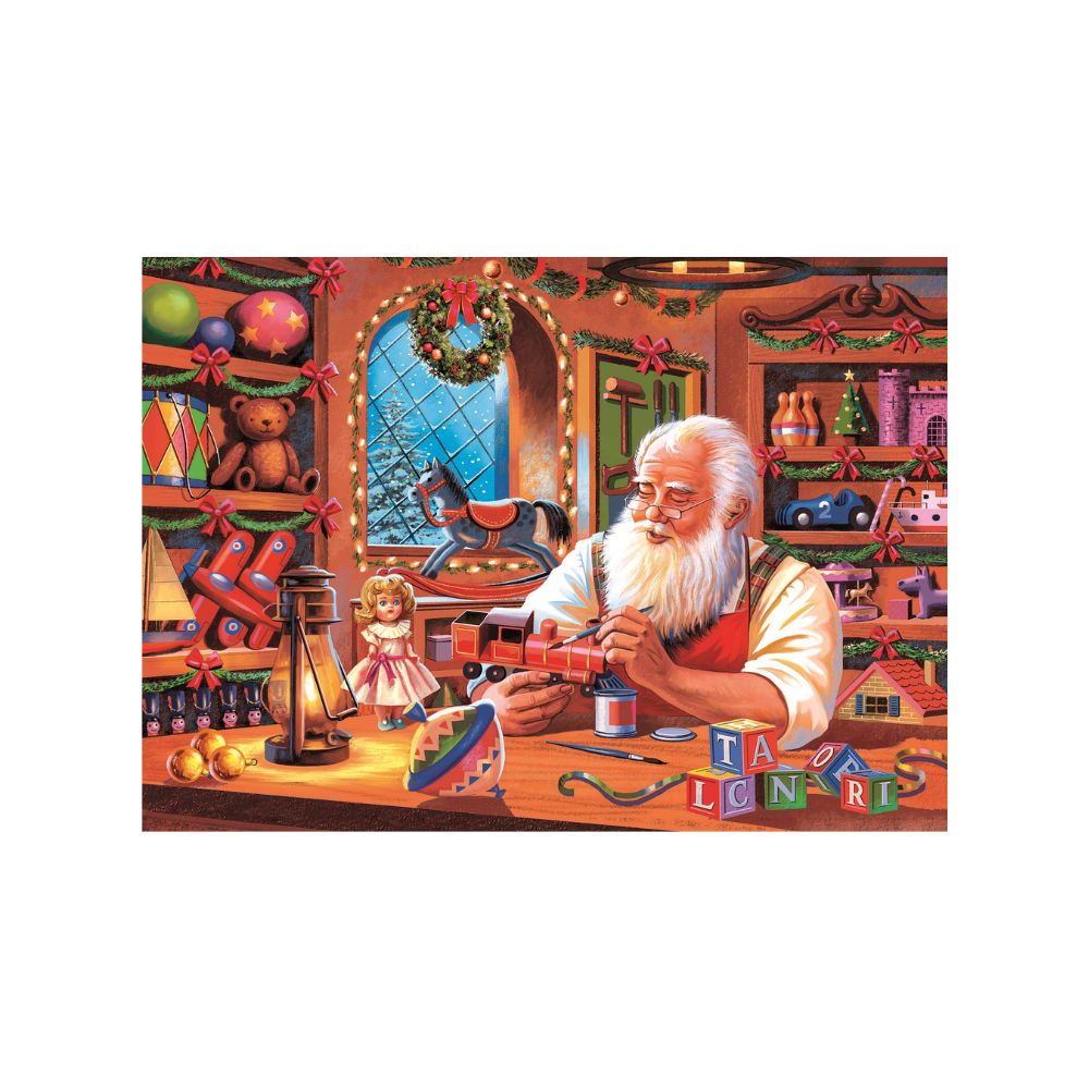Puzzle 1000 : L'atelier du Père Noel