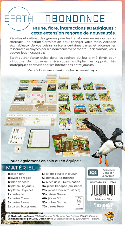 Earth : Ext. Abondance (FR) JEUX - Stratégie - Stratégie intermédiaire