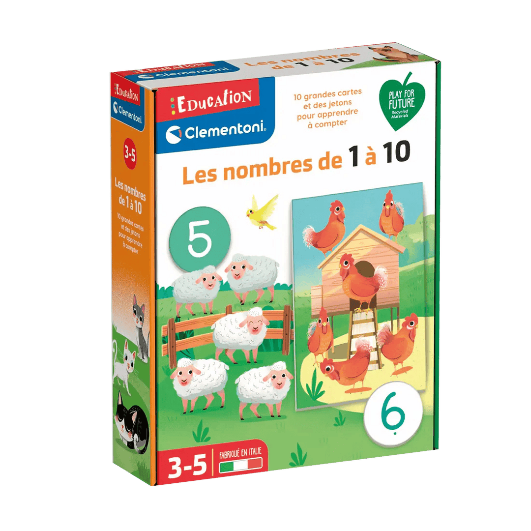 Education - les Nombres de 1 à 10 (FR) JEUX - Enfants - Enfants 3 ans +