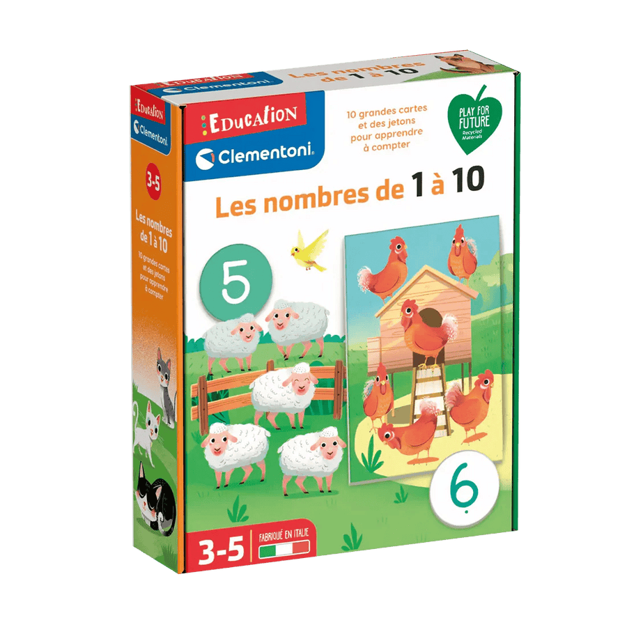 Education - les Nombres de 1 à 10 (FR) JEUX - Enfants - Enfants 3 ans +