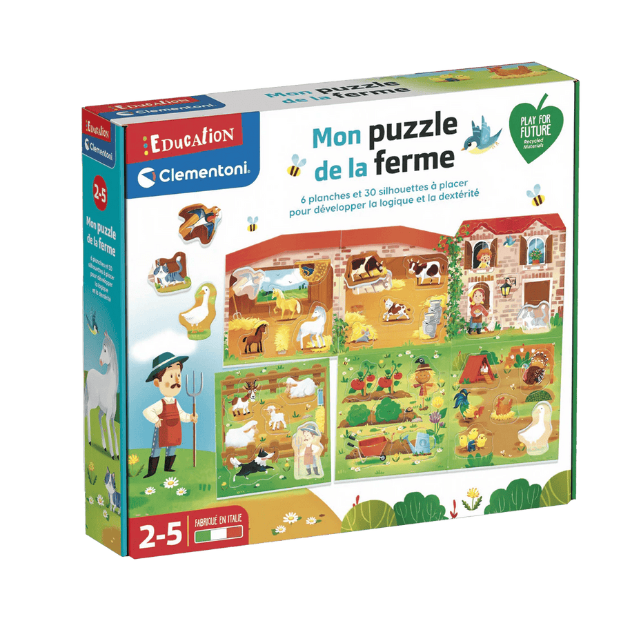 Education - Mon Puzzle de la Ferme (FR) CASSE-TÊTE - 2 - 24 morceaux