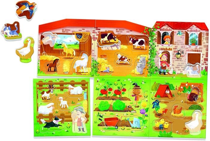 Education - Mon Puzzle de la Ferme (FR) CASSE-TÊTE - 2 - 24 morceaux