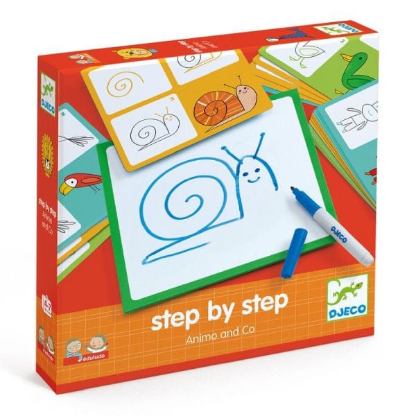 Eduludo / Step by Step - Animaux (ML) PASSE-TEMPS