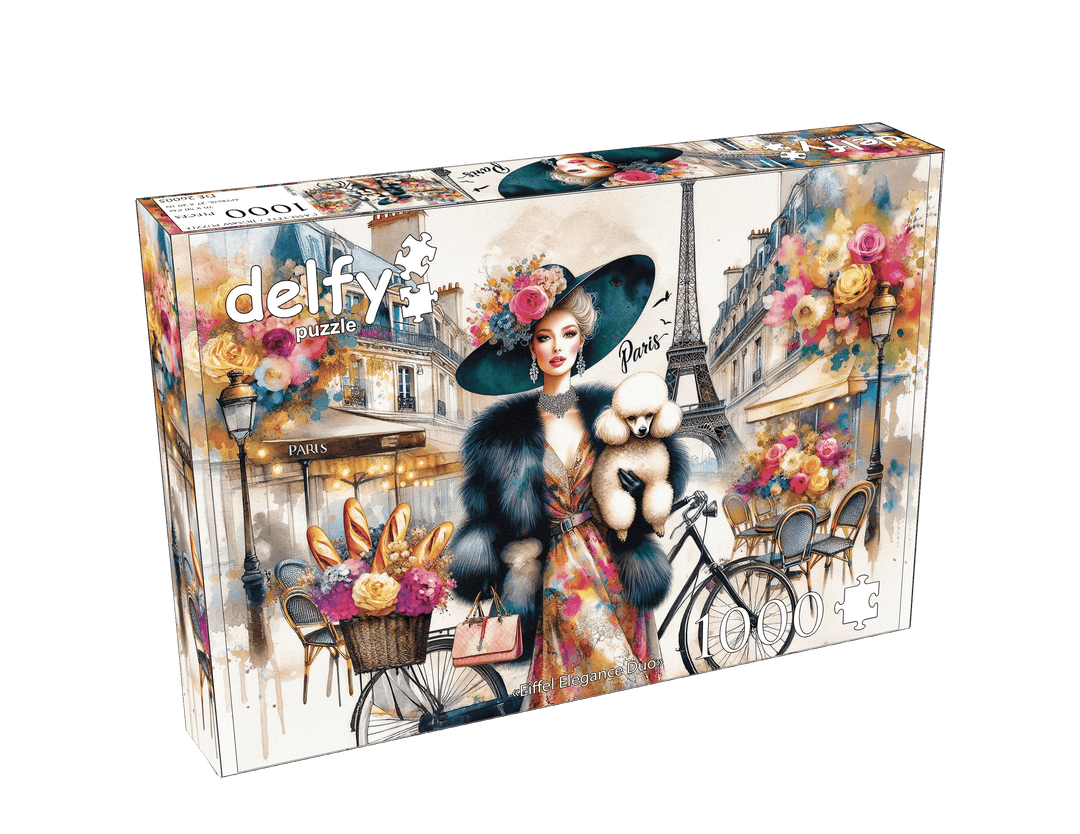 Eiffel Elegance Duo (1000pcs) CASSE-TÊTE - 1000 morceaux