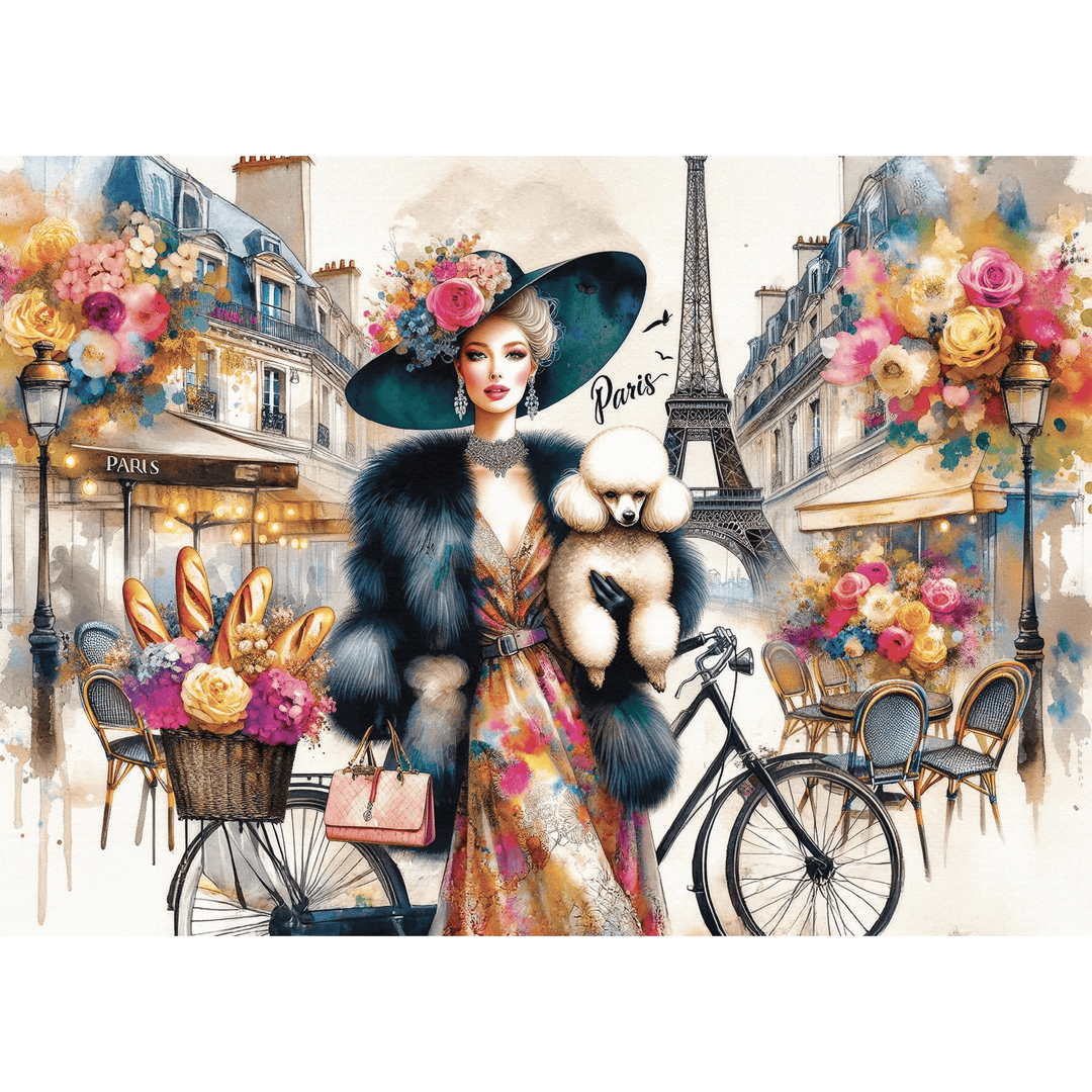 Eiffel Elegance Duo (1000pcs) CASSE-TÊTE - 1000 morceaux