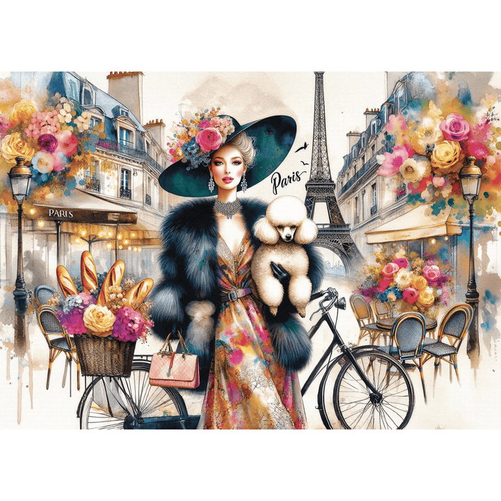 Eiffel Elegance Duo (1000pcs) CASSE-TÊTE - 1000 morceaux