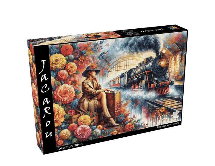 Elegance Meets Steam (1000 pcs) CASSE-TÊTE - 1000 morceaux
