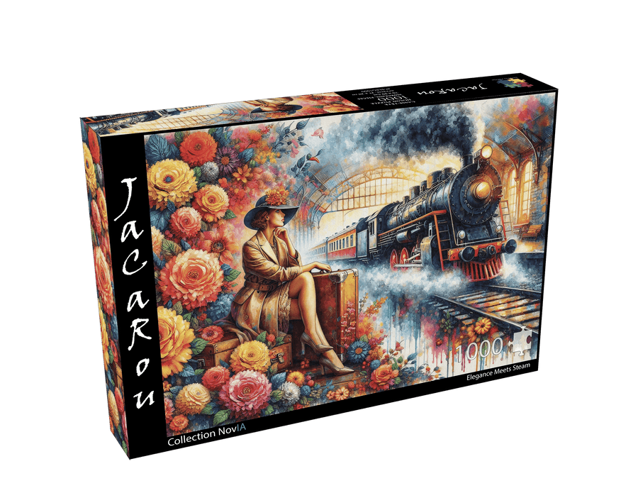 Elegance Meets Steam (1000 pcs) CASSE-TÊTE - 1000 morceaux