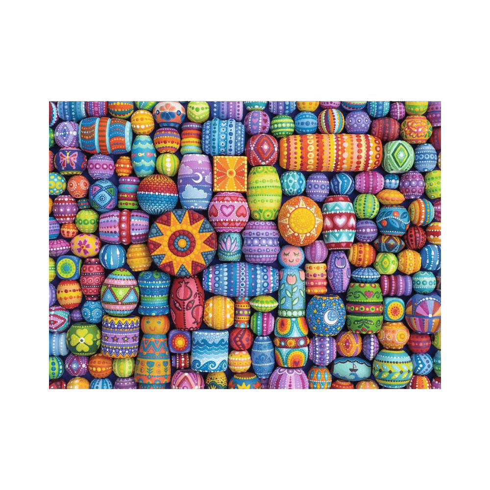 Elspeth McLean: Happy Beads (500 pc) CASSE-TÊTE - 400 - 550 morceaux