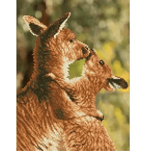 Embrasser des Kangas 39x49 Diamond Dotz PASSE-TEMPS - Broderie diamant
