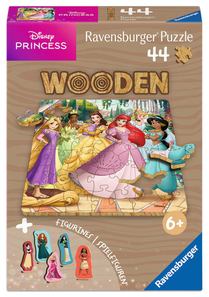 Enchanting Disney Princesses (44 pcs BOIS) CASSE-TÊTE - Casse-tête en bois