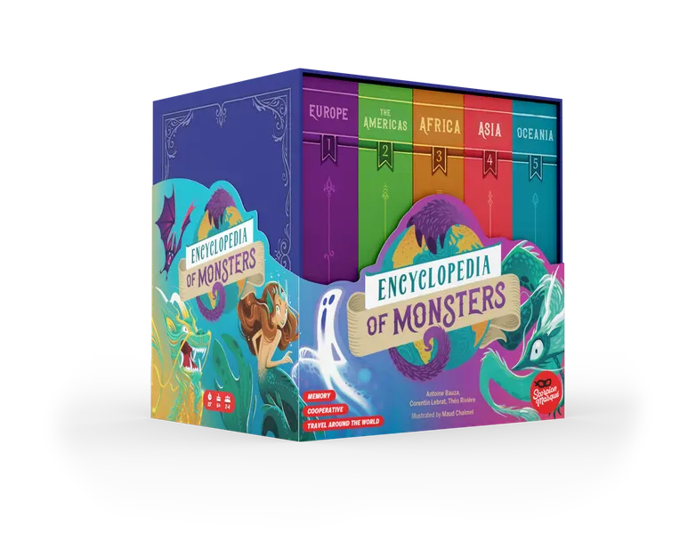 Encyclopedia of Monsters (EN) JEUX - Enfants - Enfants 6 ans +