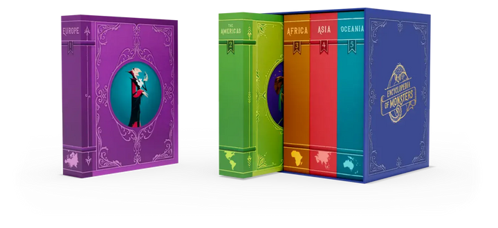 Encyclopedia of Monsters (EN) JEUX - Enfants - Enfants 6 ans +